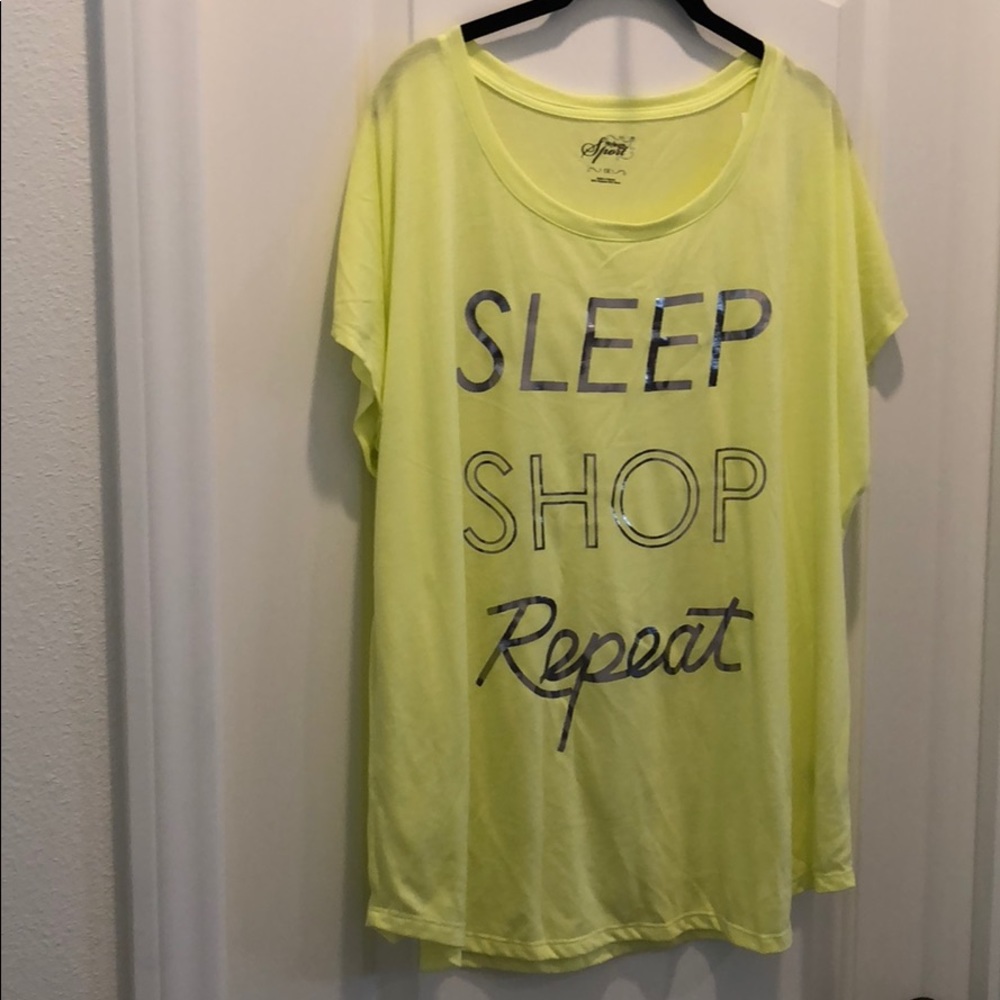 Style & co yellow tee shirt nighty brand new